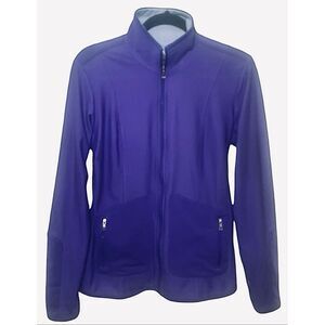 Adidas Full-Zip Textured Golf Jacket